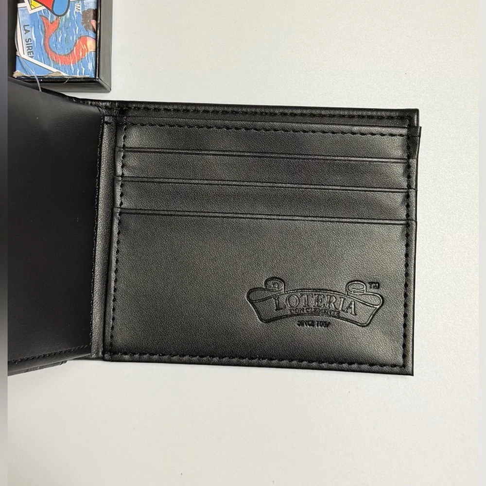 Loteria Don Clemente La Luna Bifold Wallet NEW Gift w/Box Mexican Bingo